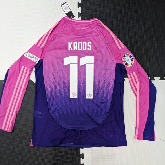 XL Kroos Adidas Germany 2024 Pink & Purple Euro  Jersey - Picture 4 of 10